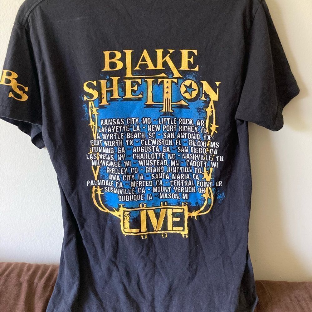 Y2K Blake Shelton Country Music 2006 Tour Tshirt - Picture 2 of 3